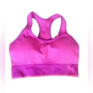 Puma Pink Sports Bra size SMAL